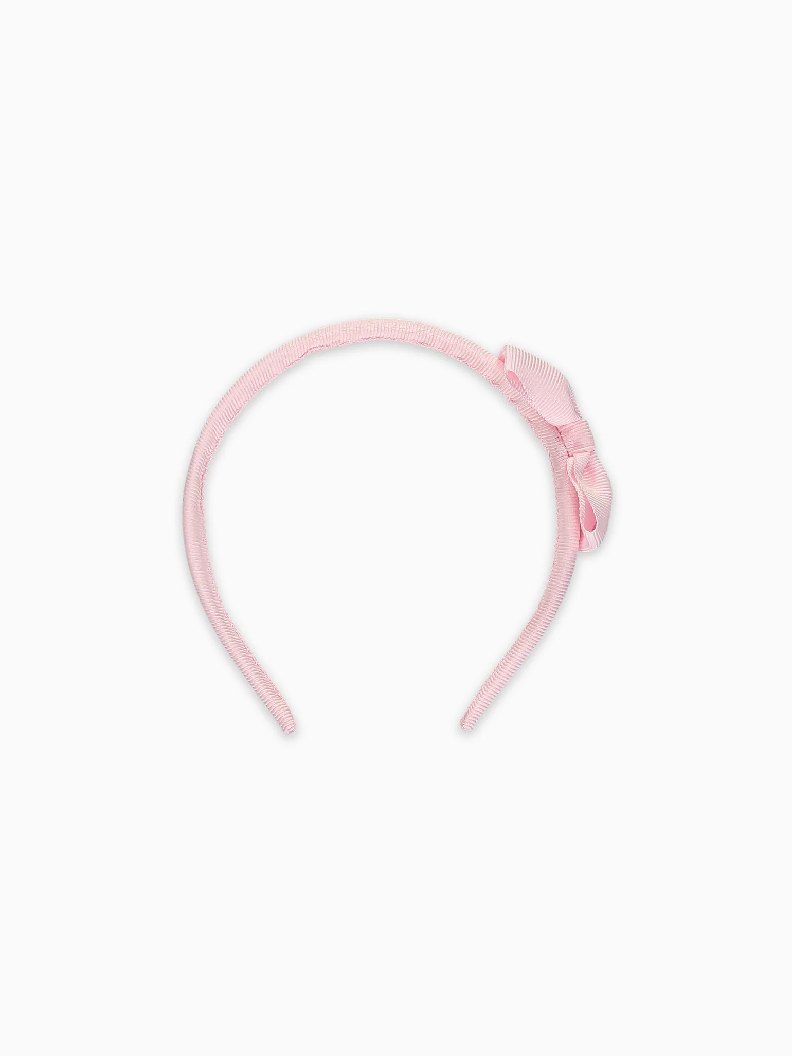 Baby Pink Small Bow Girl Headband - Image 4