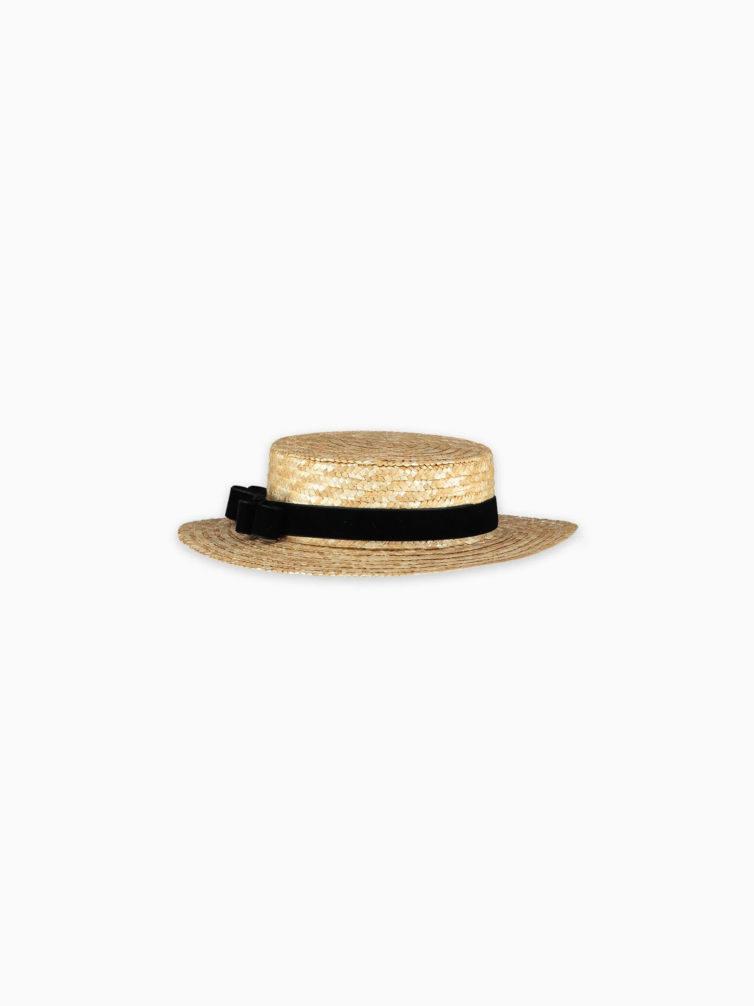 Black Rambla Straw Kids Hat - Image 5