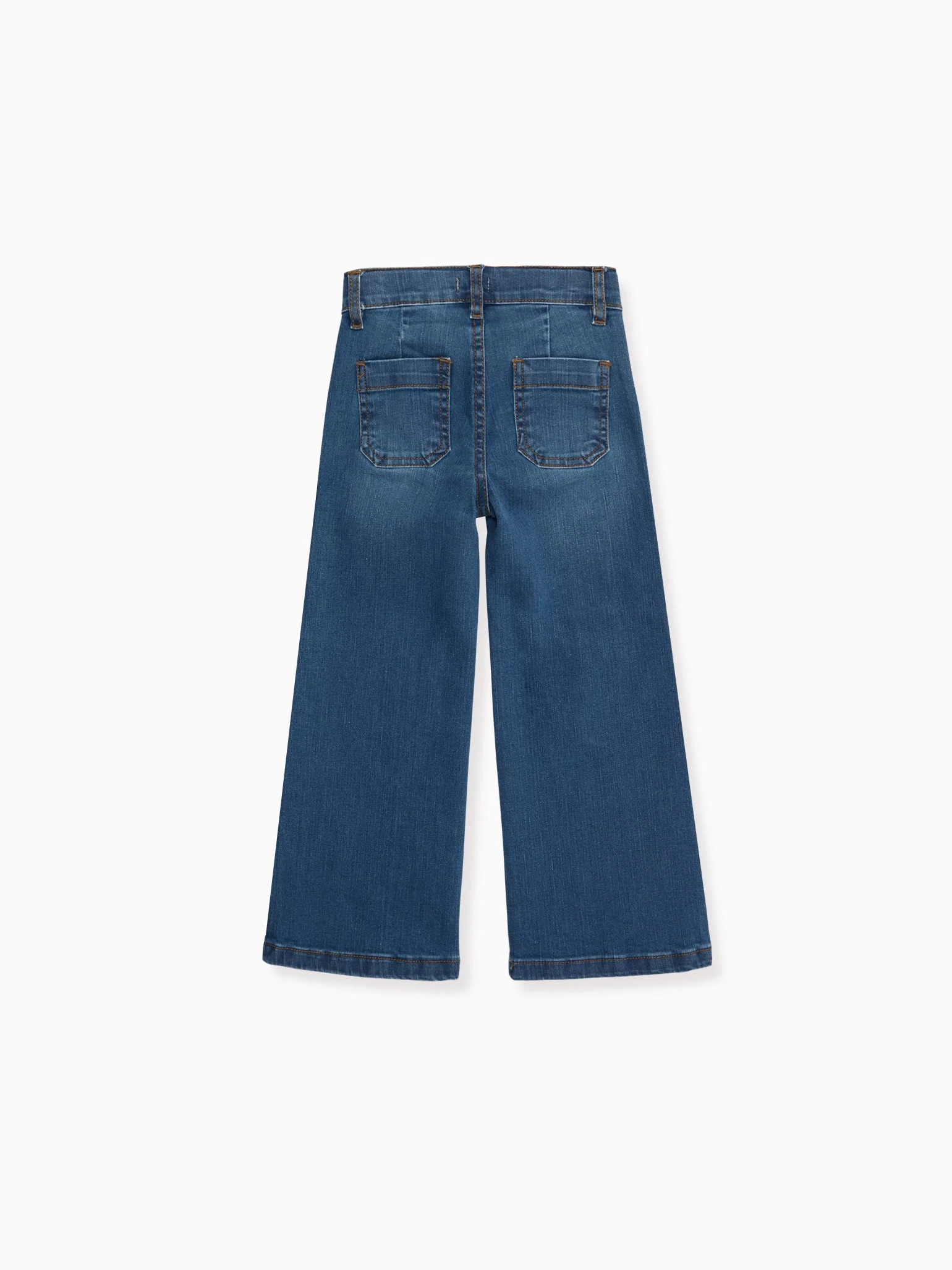 Blue Denim Enola Girl Wide Leg Jeans - Image 4