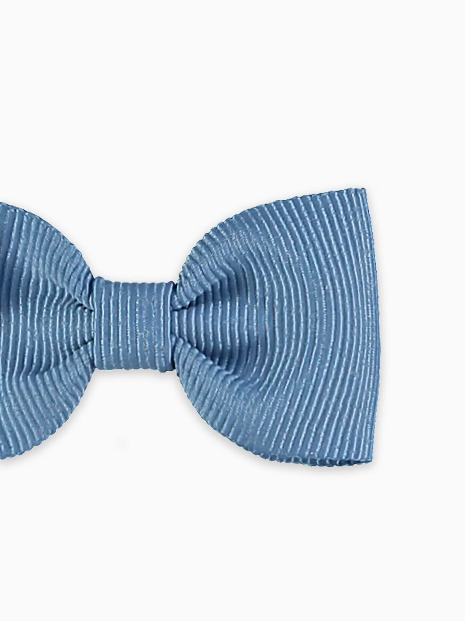 Dusty Blue Small Bow Girl Clip - Image 4