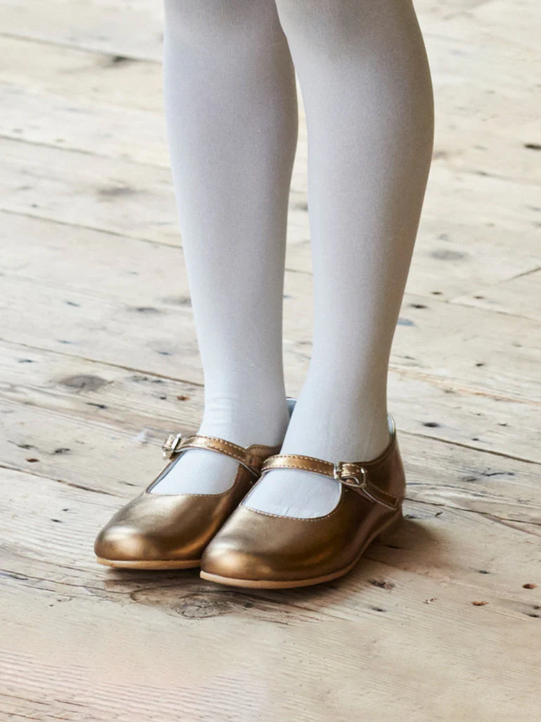 Ivory Ceremony Kids Tights - Image 3