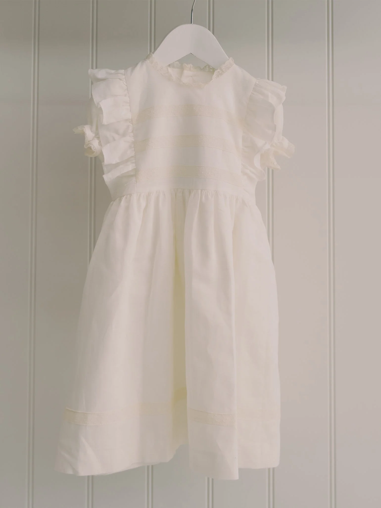 Ivory Luisa Ceremony Girl Dress - Image 3