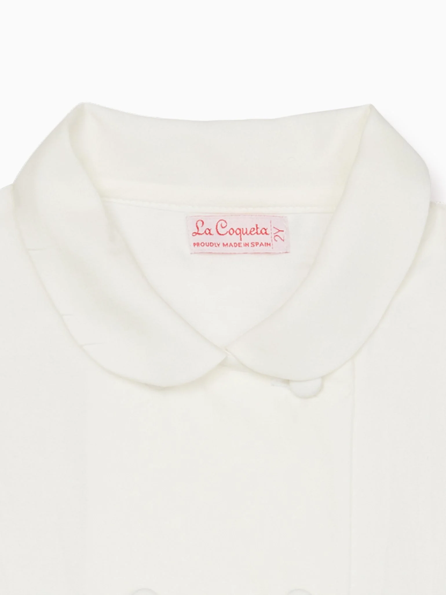 Ivory Sanpa Ceremony Long Sleeve Boy Shirt - Image 4