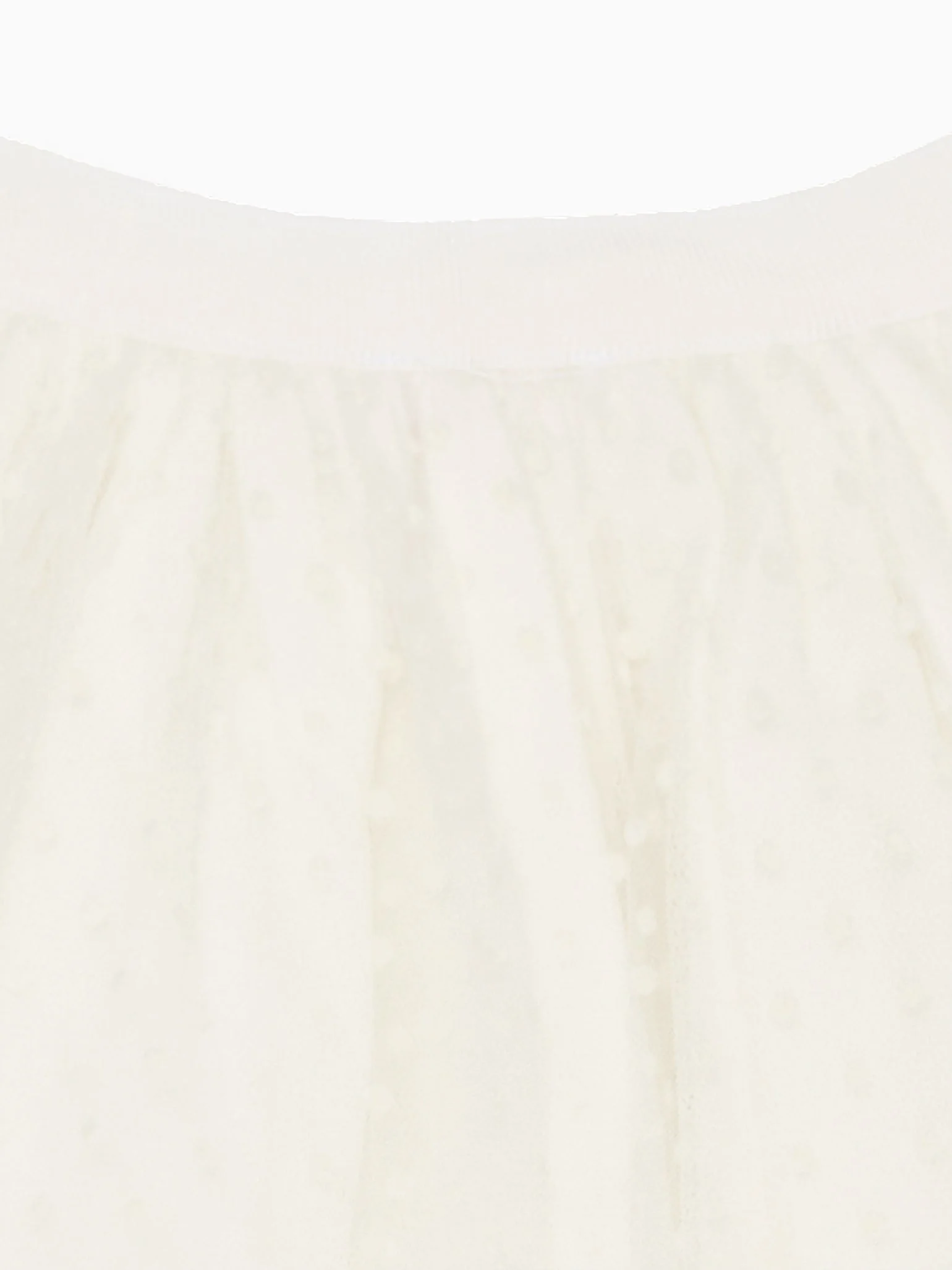 Ivory Tulipan Ceremony Girl Tulle Skirt - Image 4