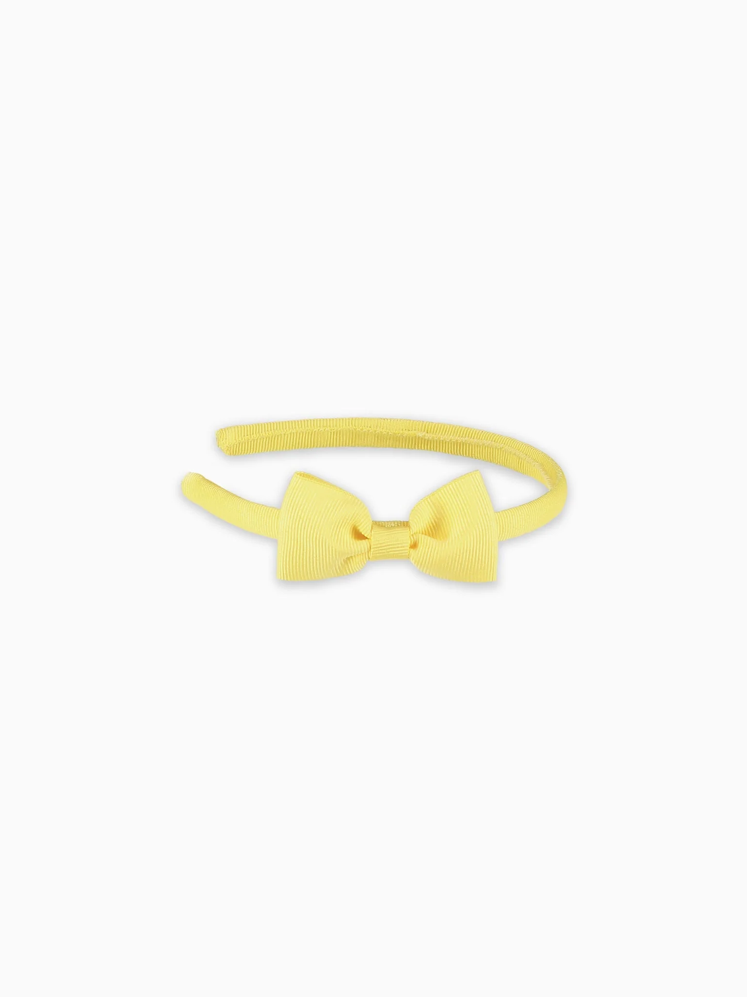 Lemon Small Bow Girl Headband - Image 3
