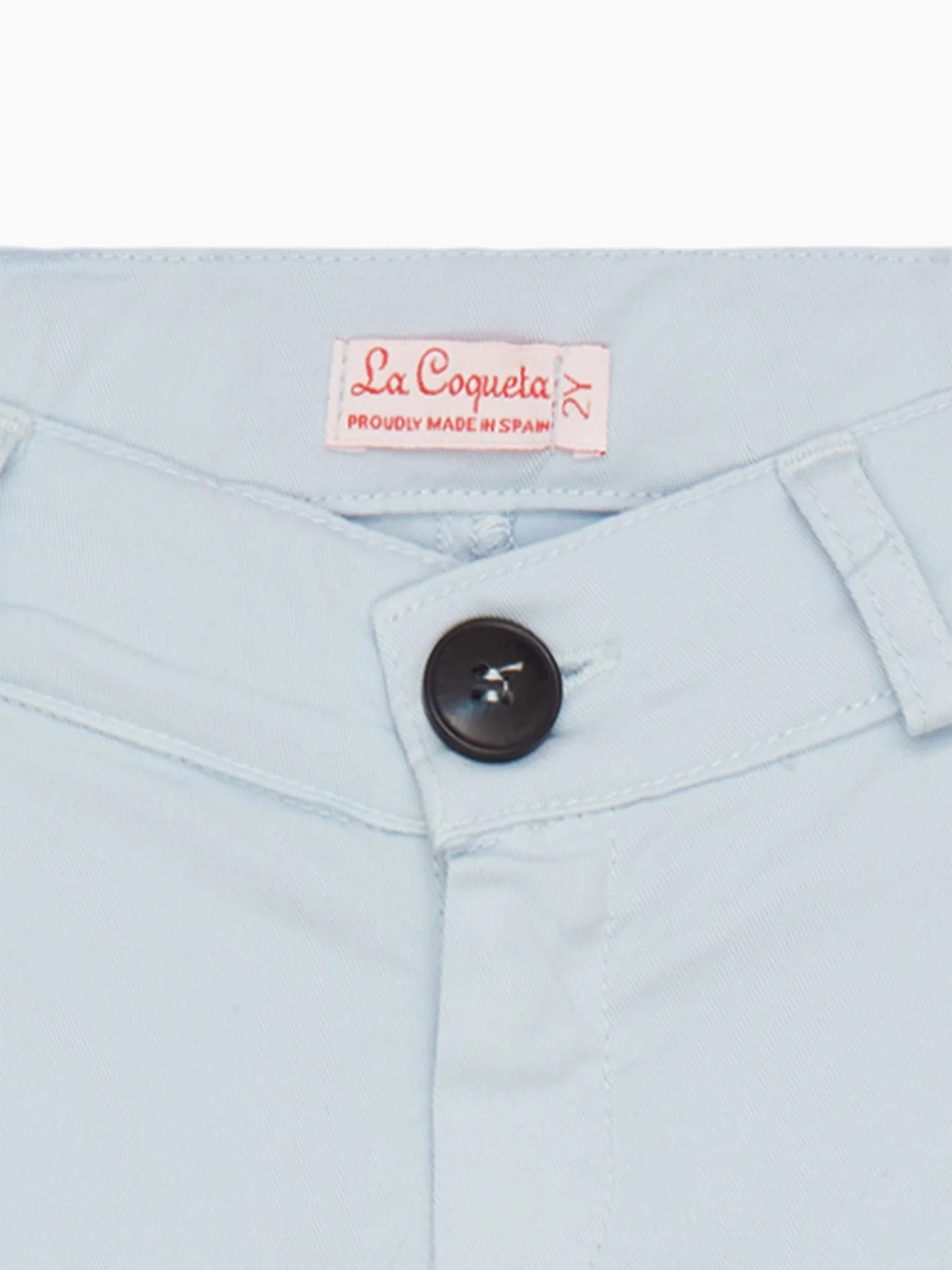 Light Blue Elio Boy Chinos - Image 3
