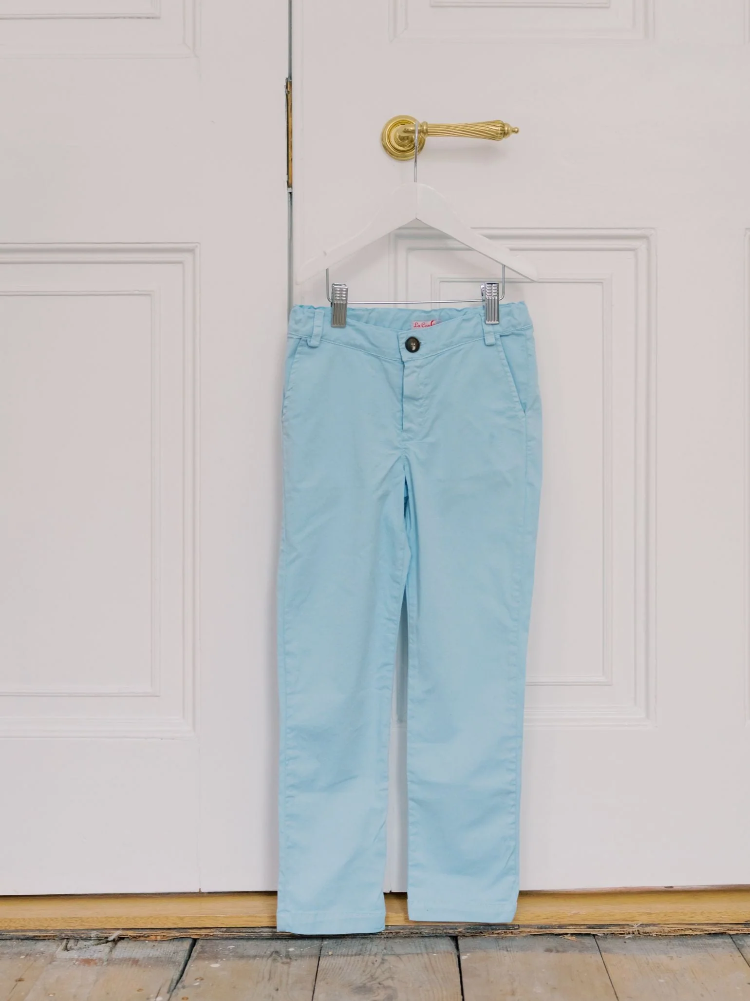 Light Blue Elio Boy Chinos - Image 5