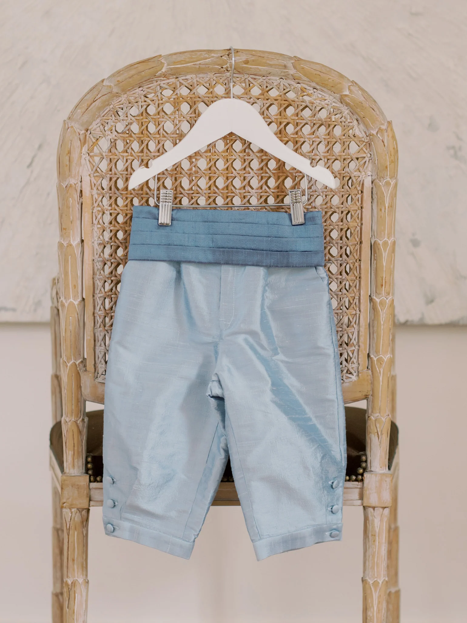 Light Blue Lupino Silk Boy Knickerbocker - Image 7