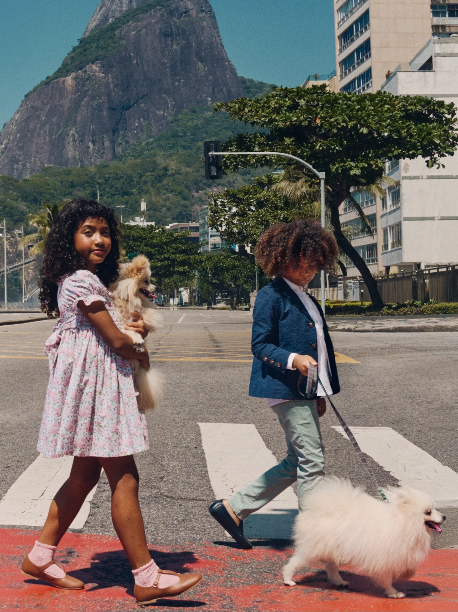 Navy Seersucker Sybil Boy Jacket - Image 9