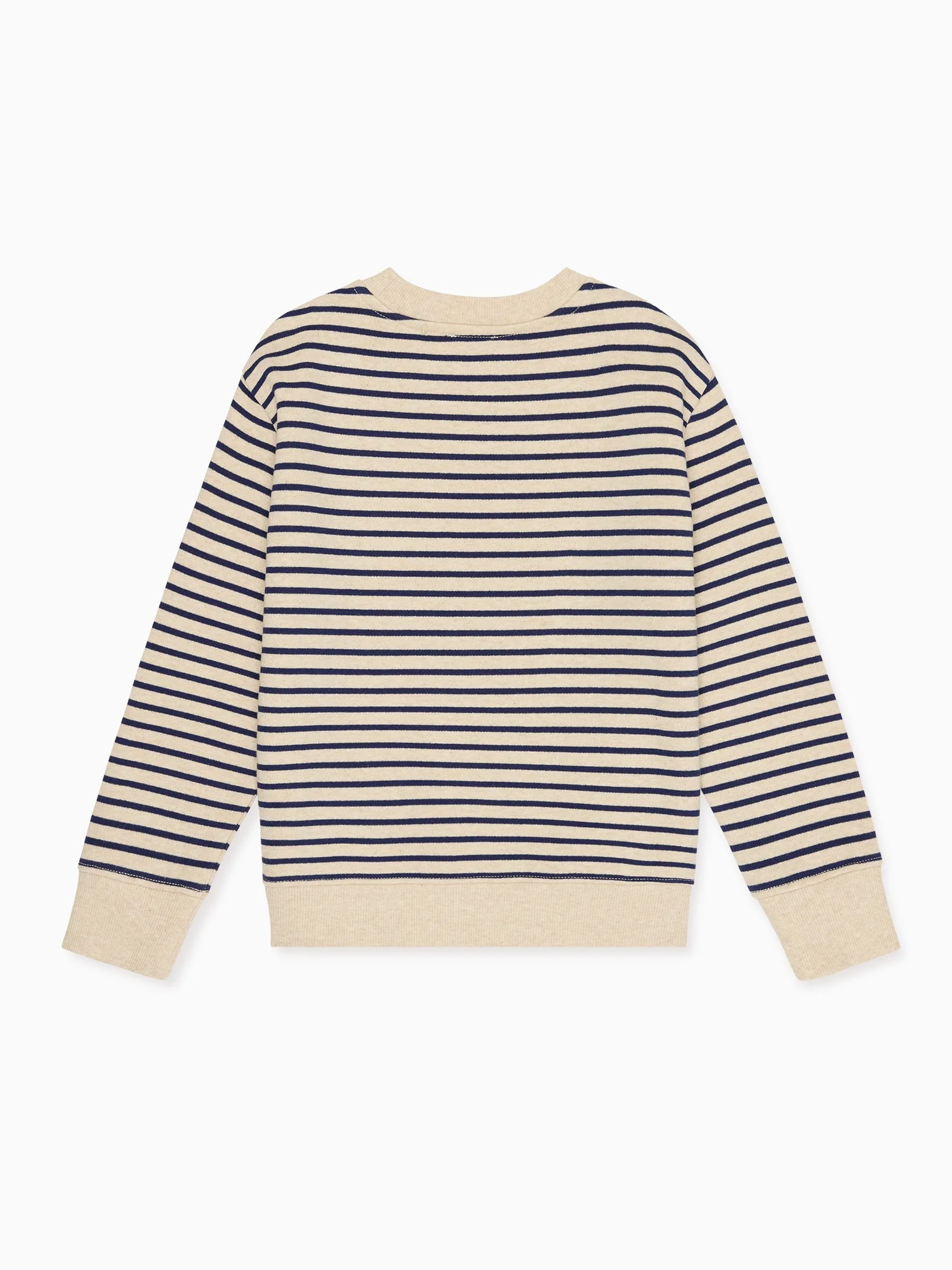 Navy Stripe Pernille Kids Sweatshirt - Image 5
