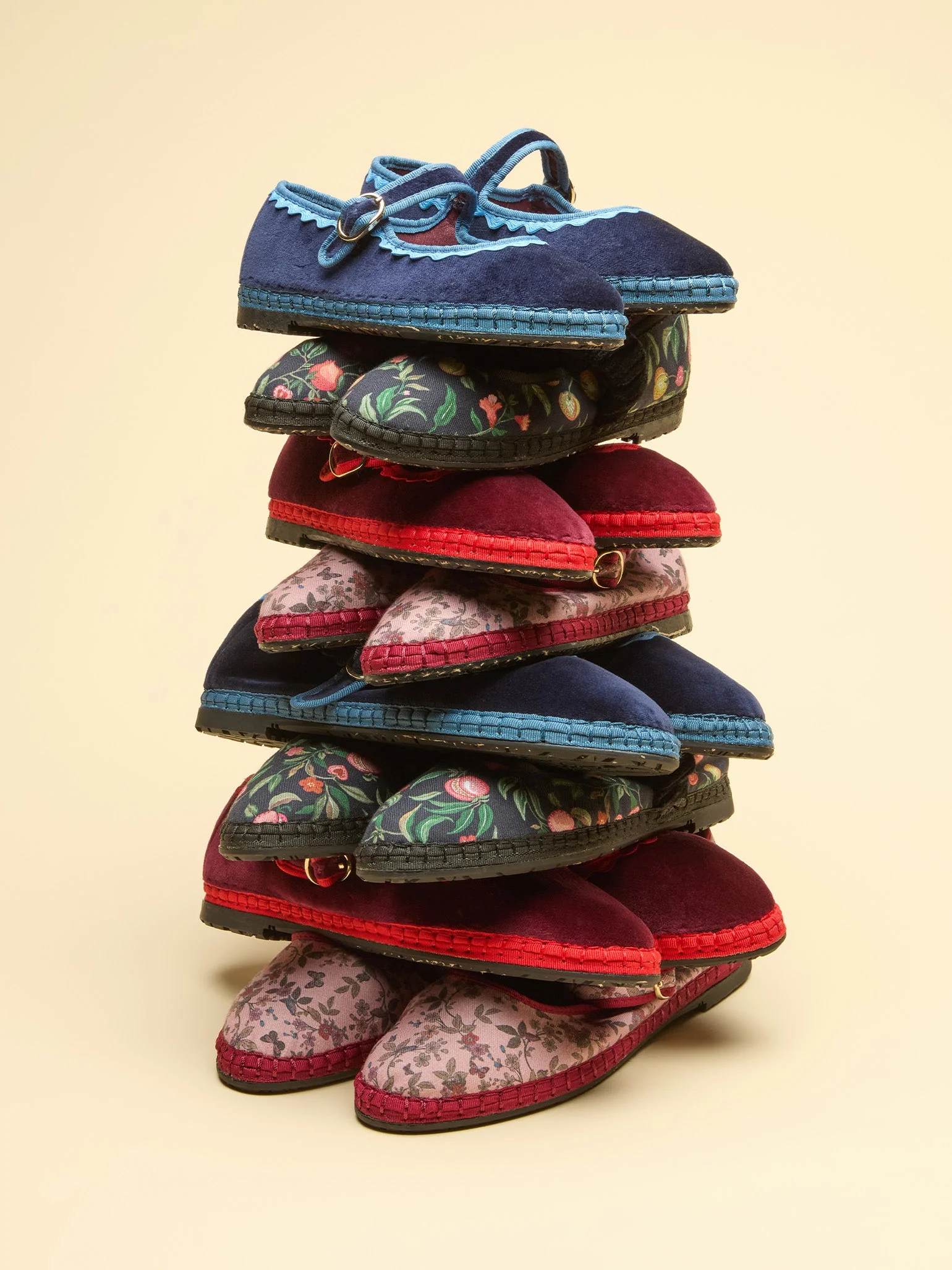 Flabelus x La Coqueta Girl Pink Floral Mary Jane Shoes - Image 7