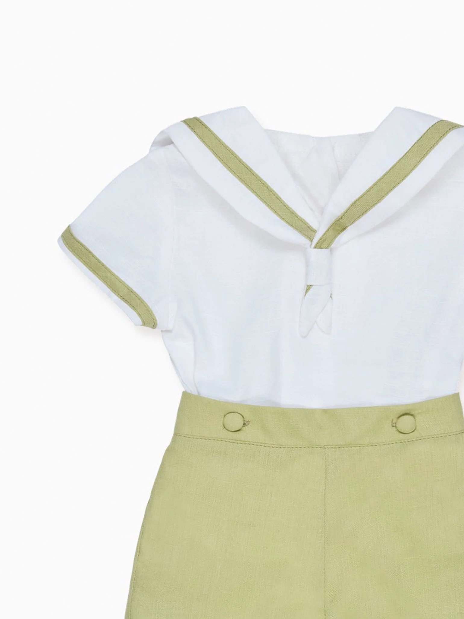 Hill House Home X La Coqueta Pistachio Antonio Baby Boy Set - Image 4