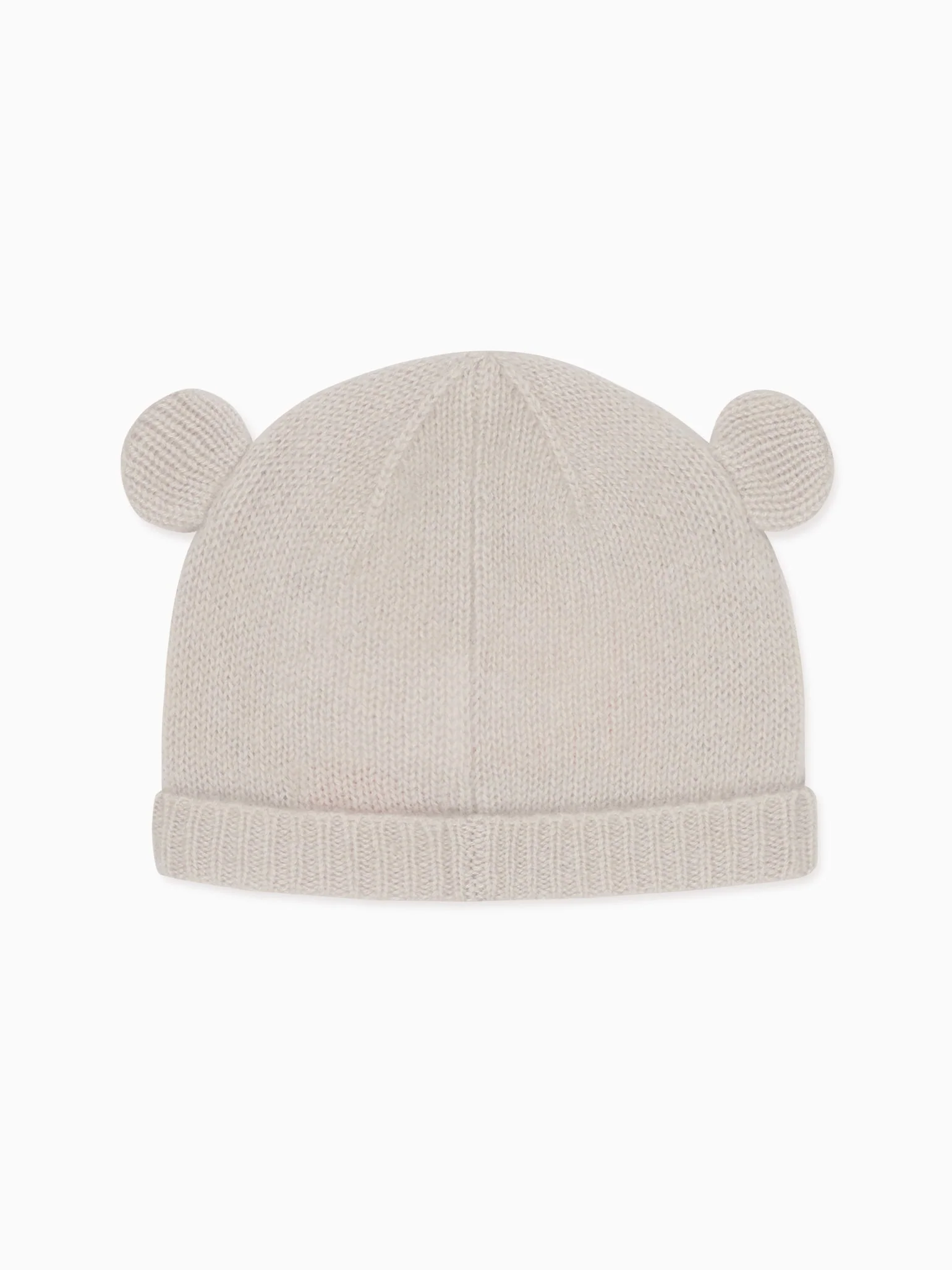 Soft Grey Gloria Cashmere Baby Hat - Image 5