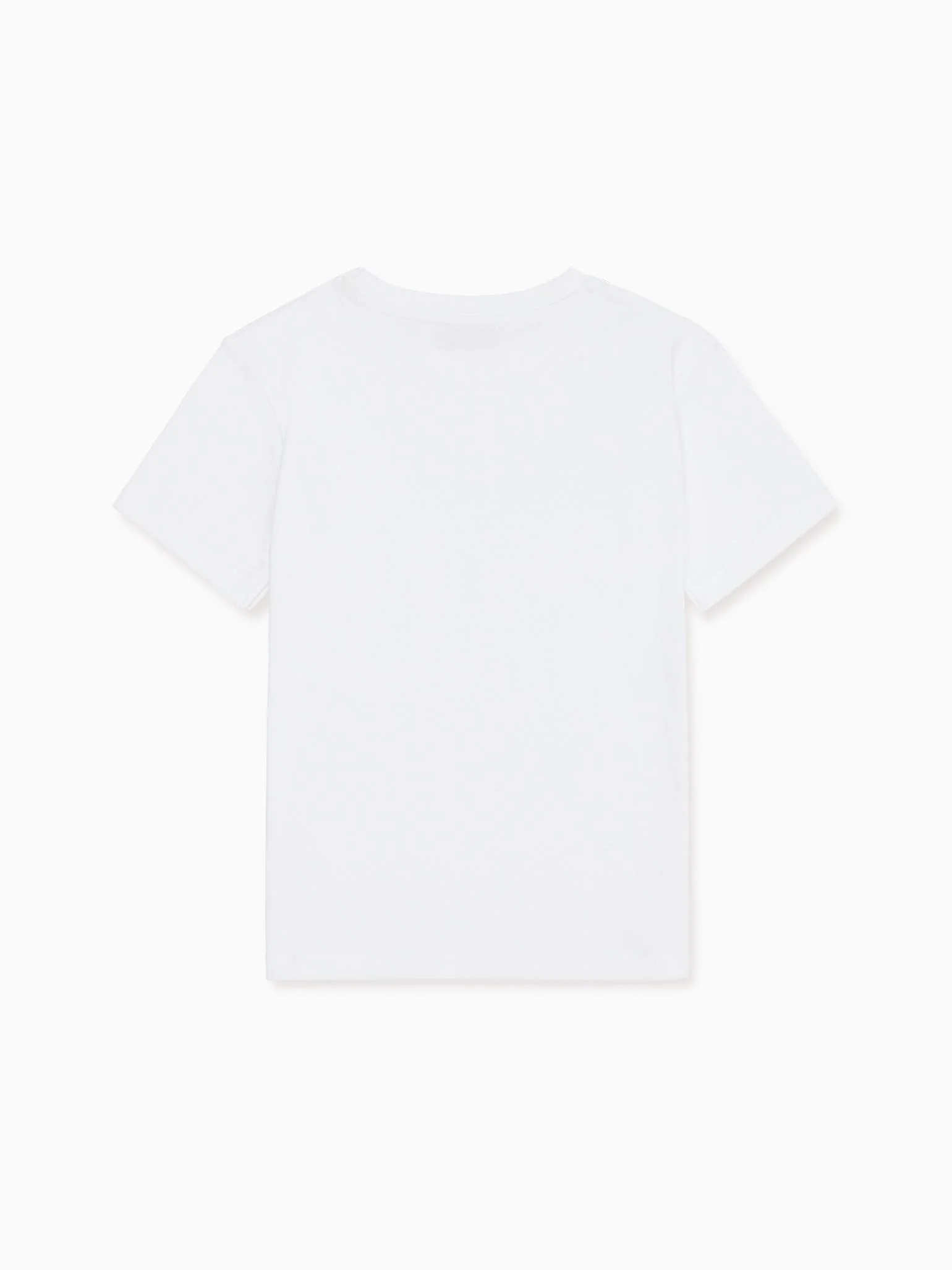 White Arturo Kids Cotton T-Shirt - Image 5