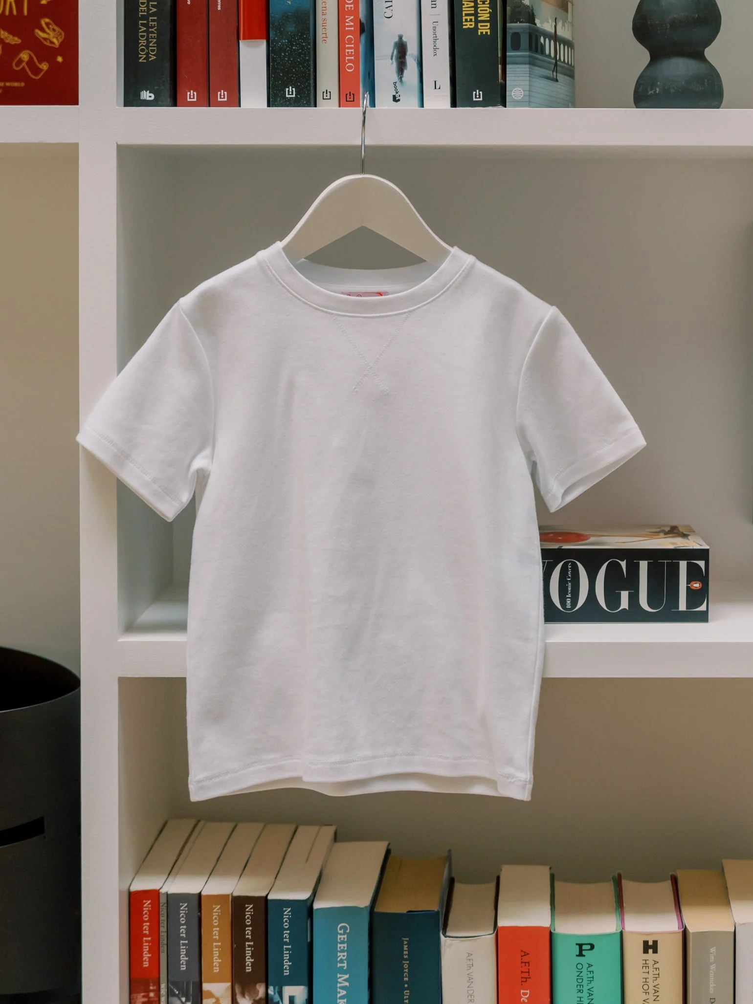 White Arturo Kids Cotton T-Shirt - Image 6