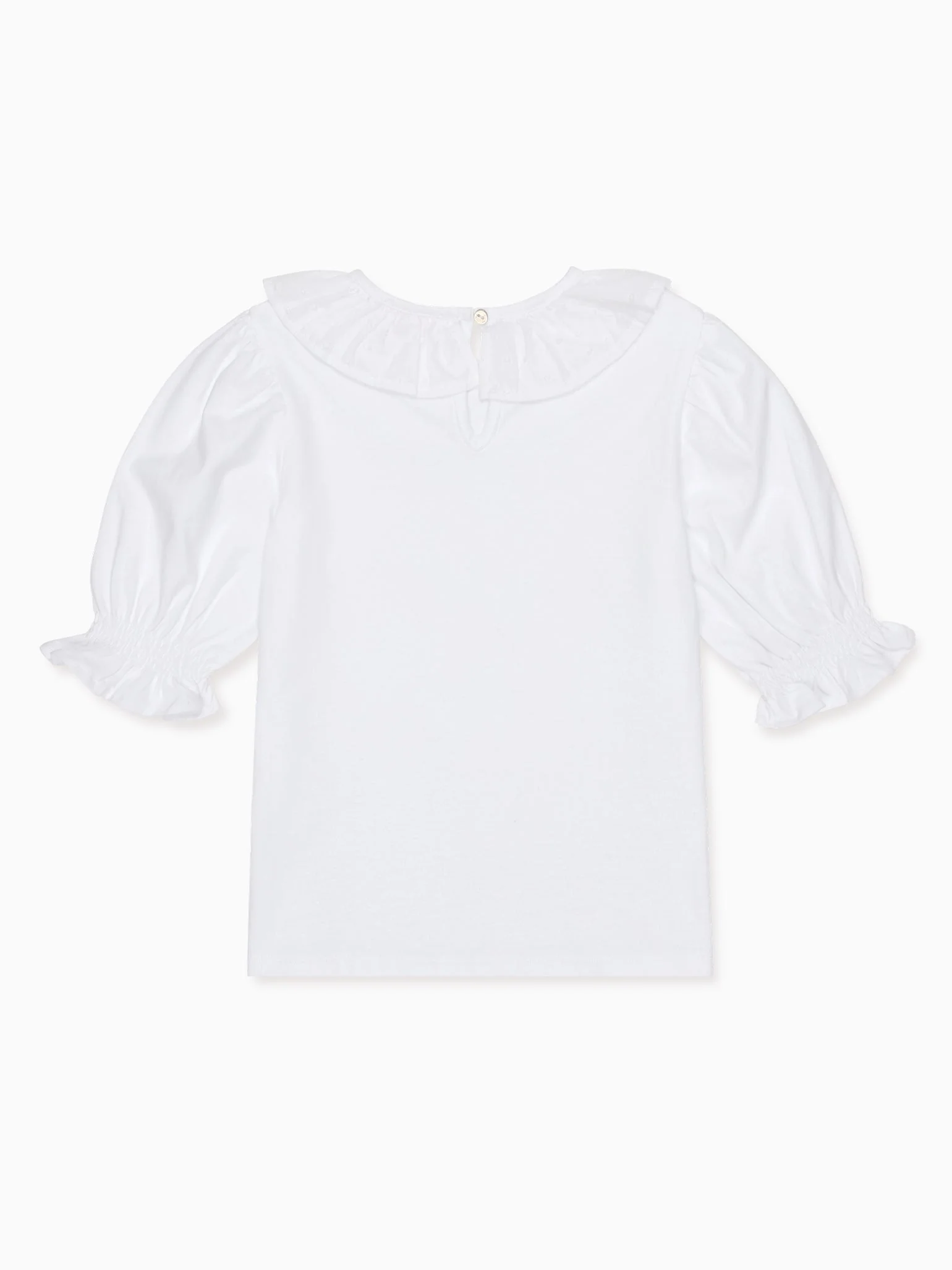 White Daisy Girl Top - Image 6