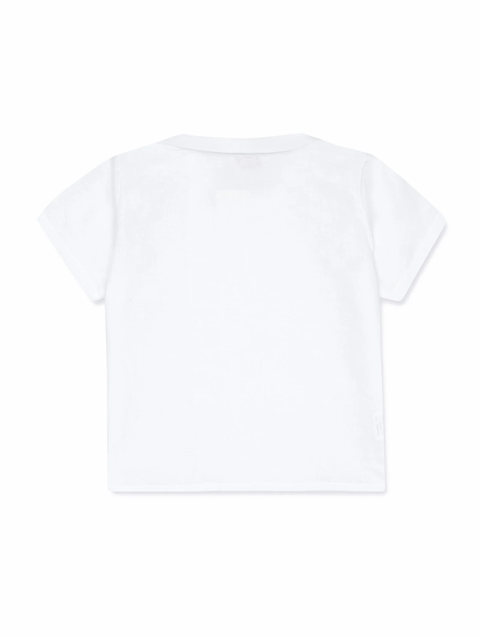 White Toni Ceremony Short Sleeve Boy Shirt - Image 5