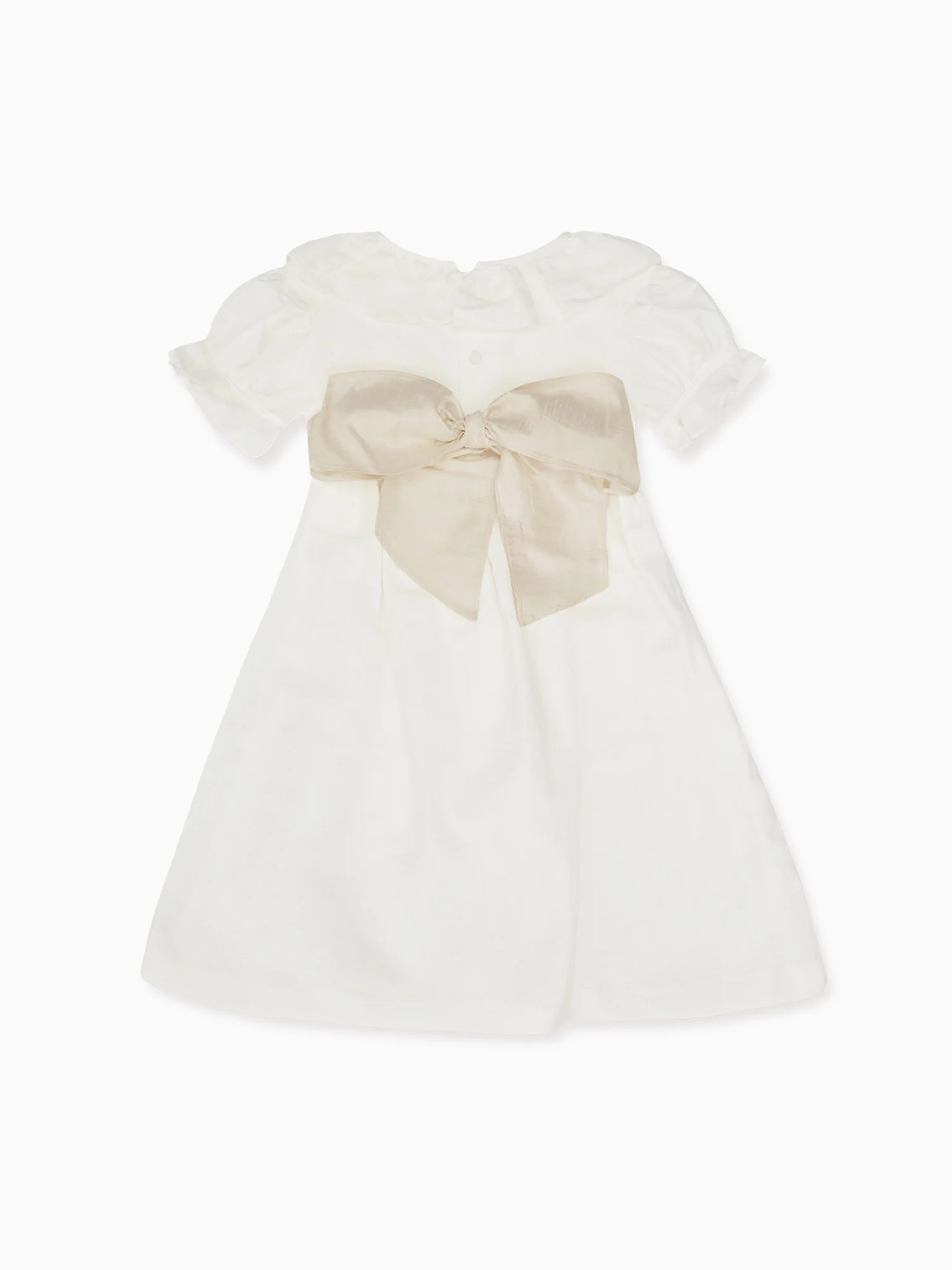 White Vega Long Ceremony Girl Dress - Image 11