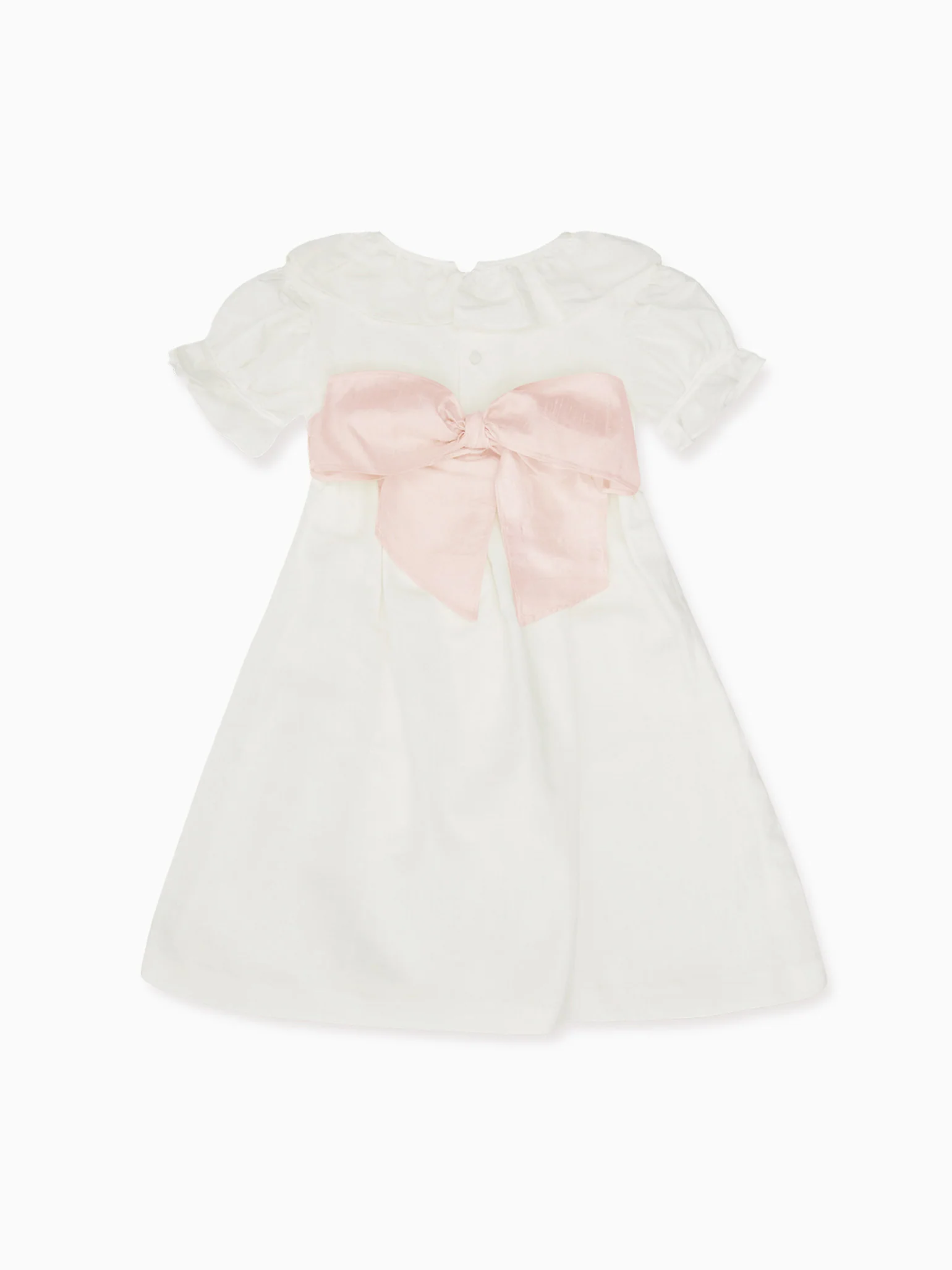 White Vega Long Ceremony Girl Dress - Image 14