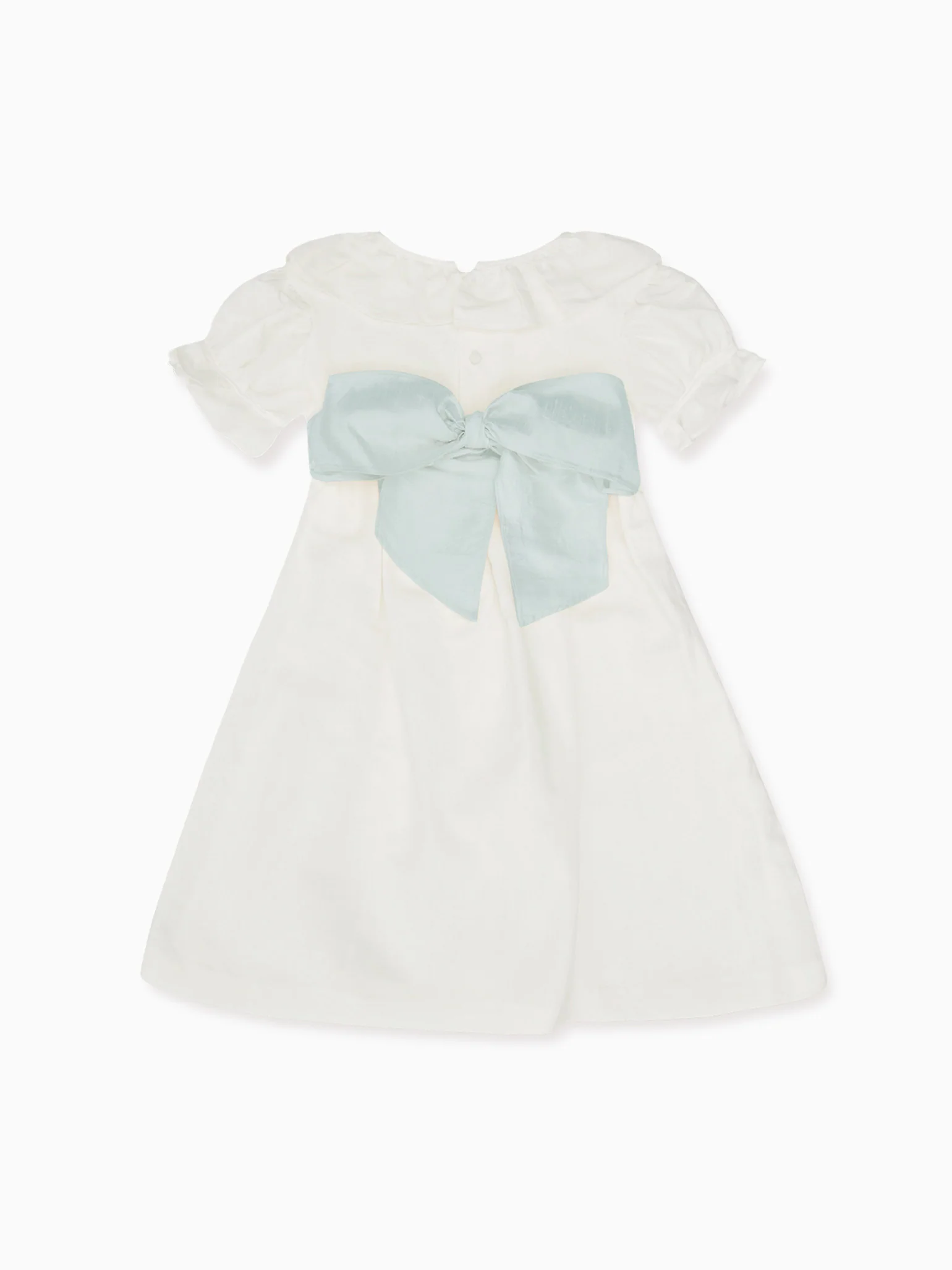 White Vega Long Ceremony Girl Dress - Image 15