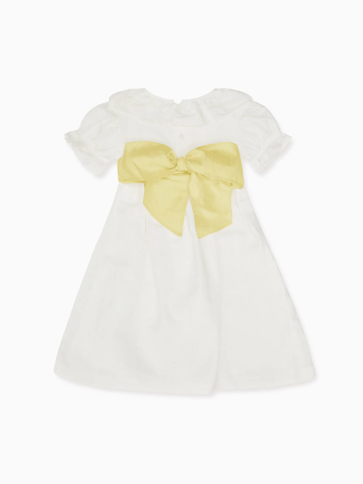 White Vega Long Ceremony Girl Dress - Image 16