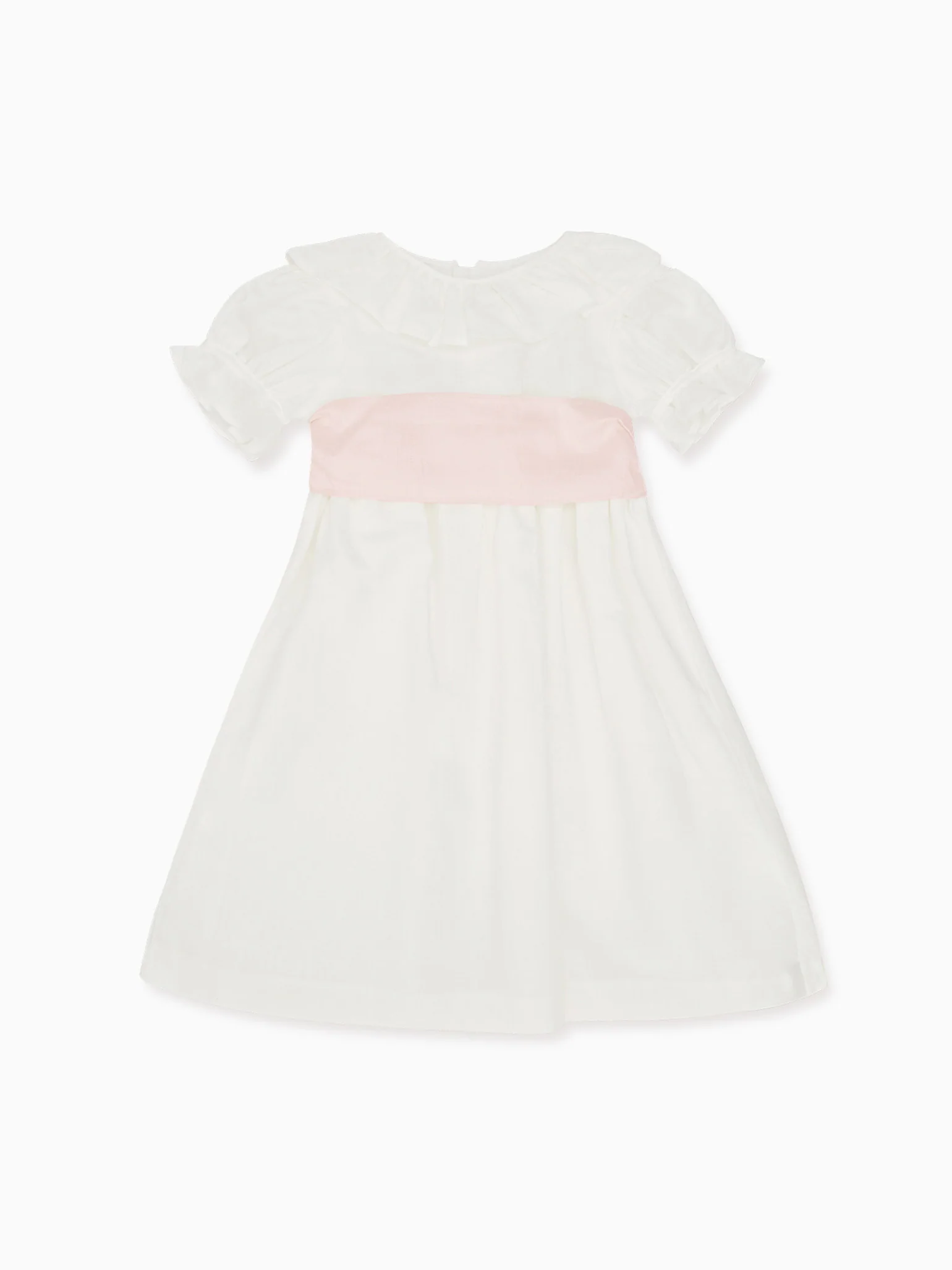 White Vega Long Ceremony Girl Dress - Image 8